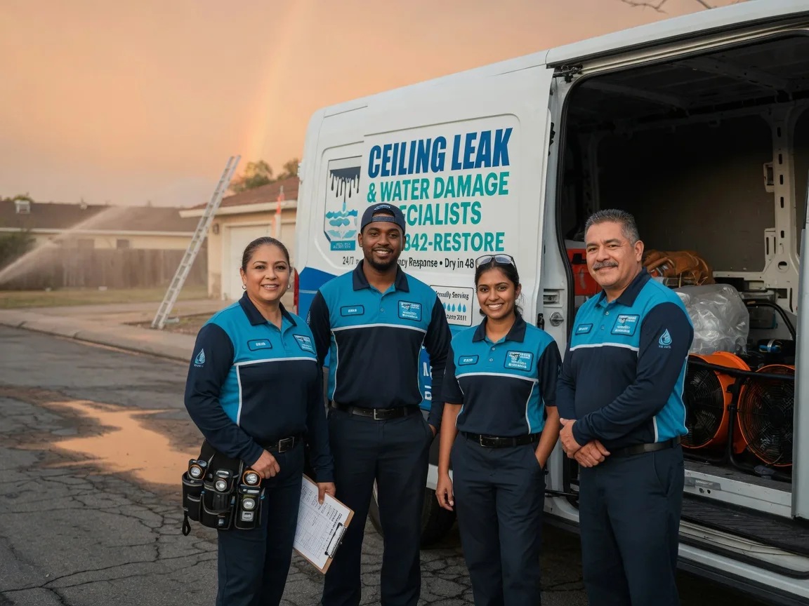 Ceiling Leak Cleanup company in Kennard, TX