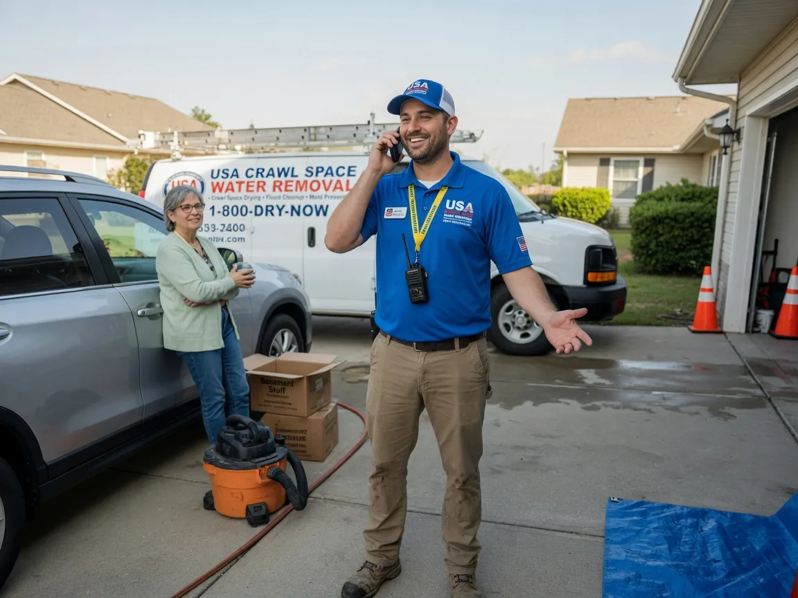 Crawl Space Water Removal Kennard, TX FAQs